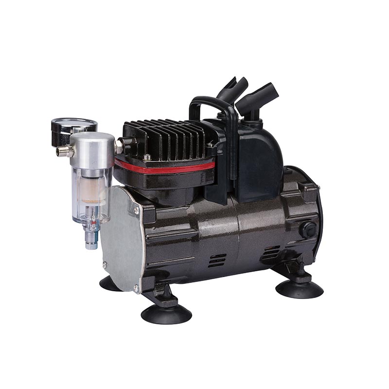 Mini Air Compressor,Mini Air Compressor,TC-30F Royalmax Twin Cylinder  Airbrush Compressor with Air Tank with Frame,WenZhou Hanfong Machinery Co.,  Ltd