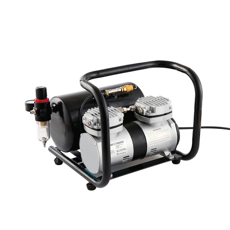 Mini Air Compressor,Mini Air Compressor,TC-30F Royalmax Twin Cylinder  Airbrush Compressor with Air Tank with Frame,WenZhou Hanfong Machinery Co.,  Ltd